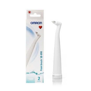 OMRON SPAZZOLINO POINT BRUSH 2 TESTINE - Farma Nice