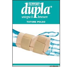 TUTORE POLSO DUPLA SUPPORT TAGLIA UNICA - Farma Nice