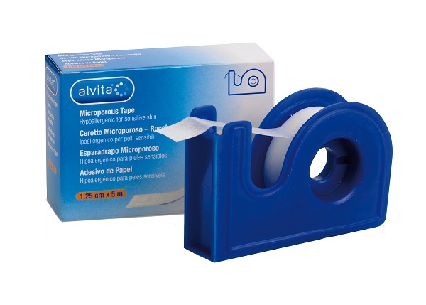 ALVITA CEROTTO MICROPOROSO IN ROCCHETTO M5X1,25CM - Farma Nice