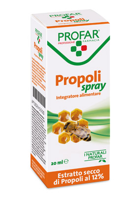 PROPOLI SPRAY ESTRATTO SECCO 12% 20 ML PROFAR - Farma Nice