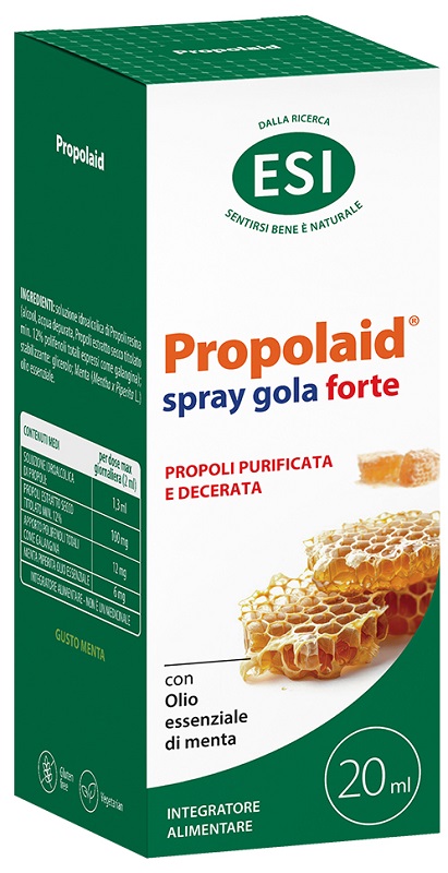 ESI PROPOLAID SPRAY GOLA FORTE 20 ML - Farma Nice