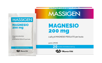 MASSIGEN MAGNESIO 20 BUSTINE - Farma Nice