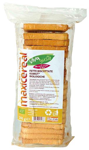 FETTE BISCOTTATE AL GRANO KHORASAN KAMUT 200 G - Farma Nice