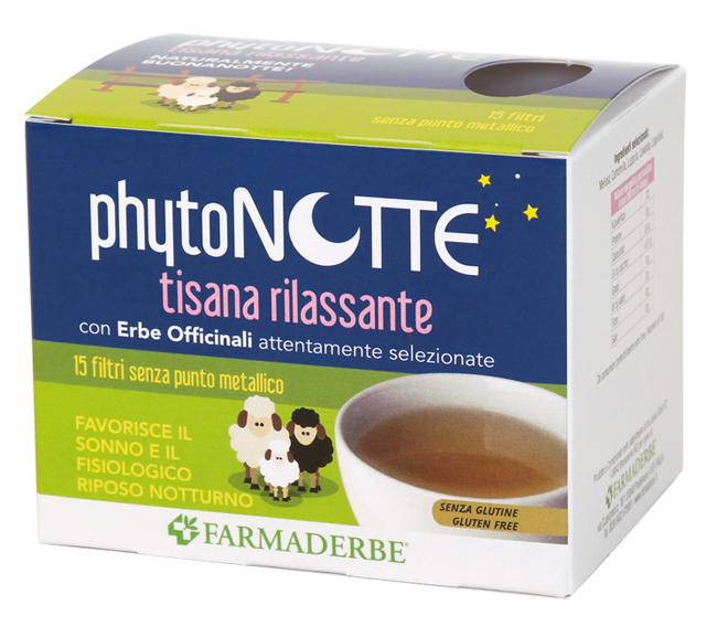 PHYTONOTTE TISANA RILASSANTE 15 FILTRI DA 18G - Farma Nice