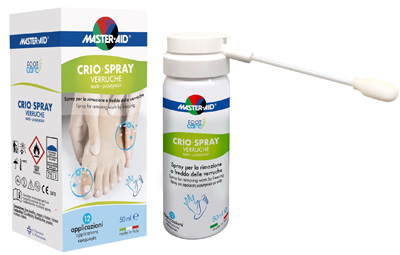 CRIO SPRAY VERRUCHE MASTER-AID FOOTCARE 50 ML E1 - Farma Nice