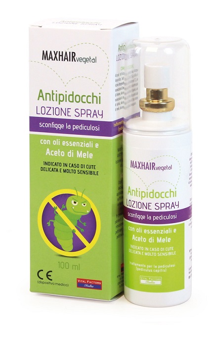MAX HAIR SPRAY VEGETALE TRATTAMENTO PIDOCCHI 100ML - Farma Nice