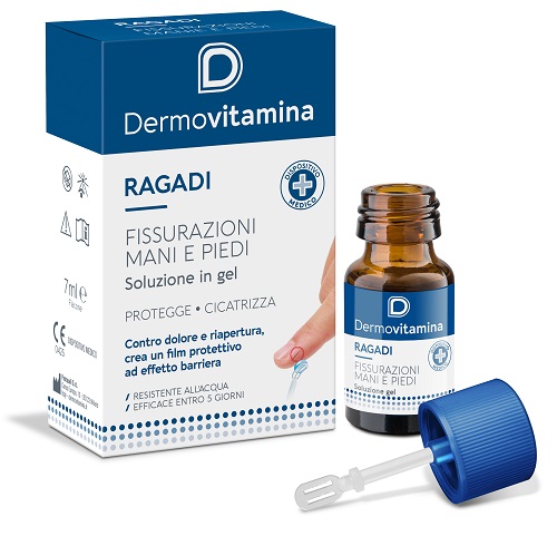 DERMOVITAMINA RAGADI GEL MANI E PIEDI 7 ML - Farma Nice
