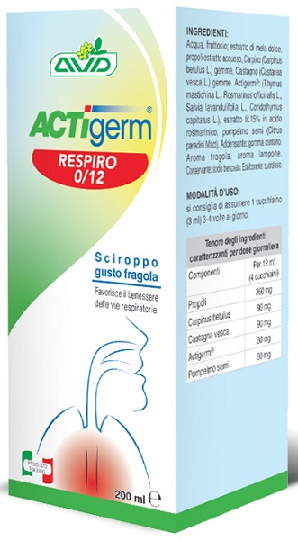 ACTIGERM RESPIRO 0-12 200 ML - Farma Nice