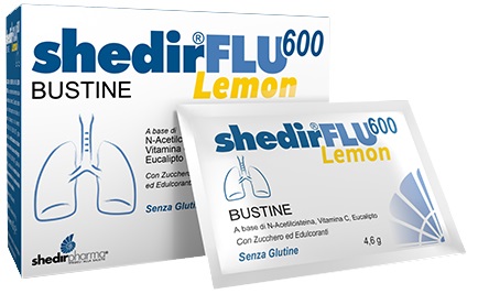 SHEDIRFLU 600 LEMON 20 BUSTINE - Farma Nice