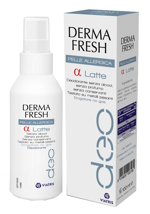 DERMAFRESH PELLI ALLERGICHE ALFA LATTE 100 ML - Farma Nice