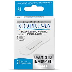 CEROTTO ICOPIUMA TRASPARENTE MEDIO 20 PEZZI - Farma Nice