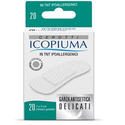 CEROTTO ICOPIUMA IN TESSUTO NON TESSUTO GRANDE 20 PEZZI - Farma Nice