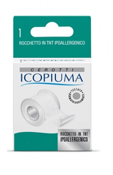 CEROTTO IN ROCCHETTO ICOPIUMA TESSUTO NON TESSUTO CARTA 2,5X500 CM - Farma Nice