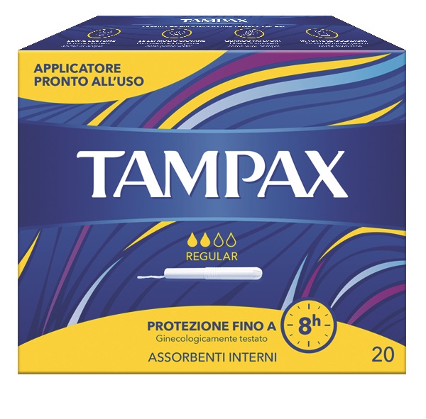 TAMPAX BLUE BOX REGULAR 20 PEZZI - Farma Nice