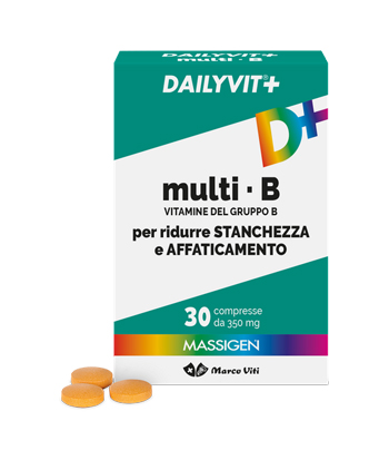 MASSIGEN MULTI B VITAMINE DEL GRUPPO B 30 COMPRESSE RIVESTITA DA 364 MG - Farma Nice