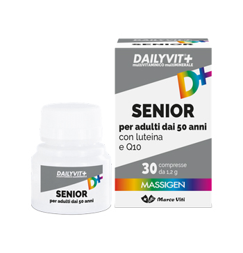MASSIGEN SENIOR MULTIVITAMINICO E MULTIMINERALE 30 COMPRESSE RIVESTITE - Farma Nice