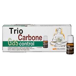 TRIOCARBONE GAS CONTROL 7 FLACONCINI 10 ML - Farma Nice