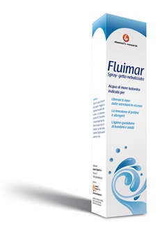 FLUIMAR SPRAY SOLUZIONE ISOTONICA STERILE ACQUA DI MARE RICCA DI SALI E OLIGOELEMENTI INDICATA PER PULIZIA DELLE CAVITA'NASALI IN CASO DI ECCESSIVA SECCHEZZA - Farma Nice