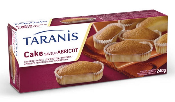 TARANIS TORTINA ALBICOCCA 6 X 40 G - Farma Nice