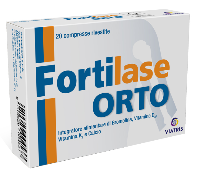 FORTILASE ORTO 20 COMPRESSE RIVESTITE - Farma Nice
