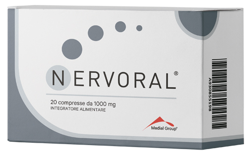 NERVORAL 20 COMPRESSE 1300MG SENZA GLUTINE NATURALMENTE PRIVO DI LATTOSIO - Farma Nice