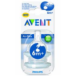 AVENT TETTARELLA FESSURA A Y PER LIQUIDI DENSI Y 2 PEZZI - Farma Nice