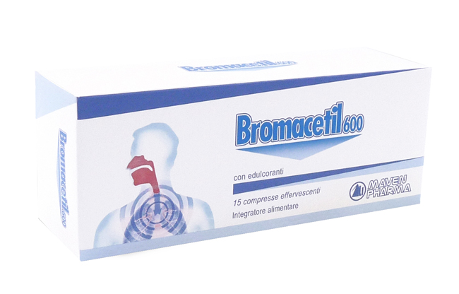 BROMACETIL 600 15 COMPRESSE EFFERVESCENTI - Farma Nice
