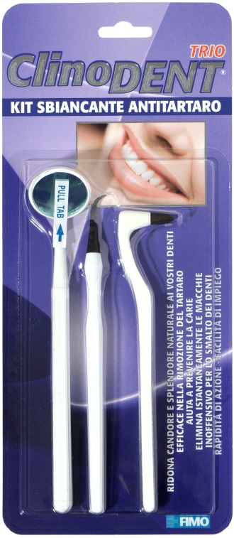 CLINODENT TRIO SBIANCANTE ANTI TARTARO - Farma Nice