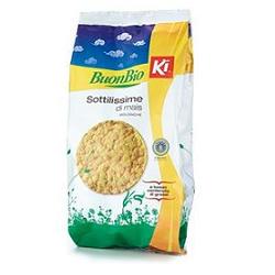 KI BUONBIO SOTTILISSIME DI MAIS GALLETTE SENZA GLUTINE SENZA LIEVITO 100 G - Farma Nice
