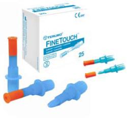 LANCETTE PUNGIDITO FINETOUCH 23 GAUGE 25 PEZZI - Farma Nice
