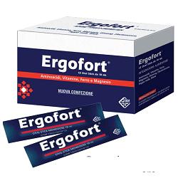 ERGOFORT 12 BUSTINE STICK PACK 10 ML - Farma Nice