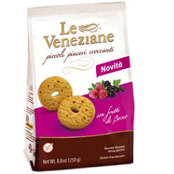 LE VENEZIANE BISCOTTI FRUTTI DI BOSCO 250 G - Farma Nice