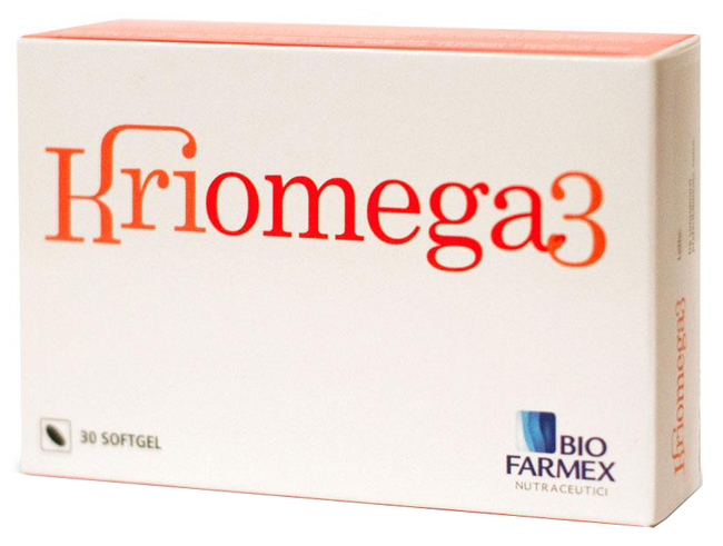 KRIOMEGA 3 30 CAPSULE SOFTGEL - Farma Nice