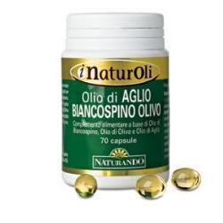 NATUROLI OLIO DI AGLIO BIANCOSPINO OLIVO 70 PERLE - Farma Nice