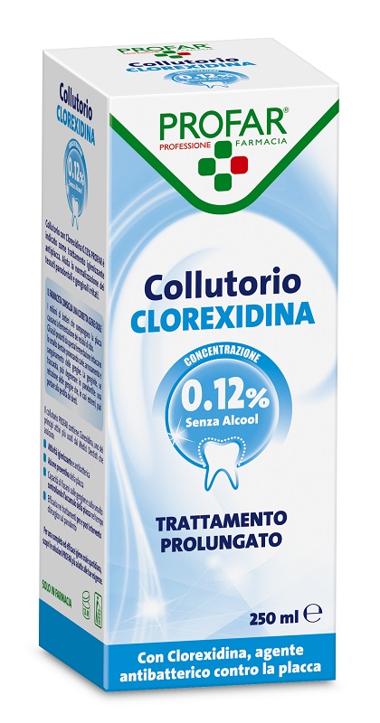 COLLUTORIO CLOREXIDINA 0,12% 250 ML PROFAR - Farma Nice
