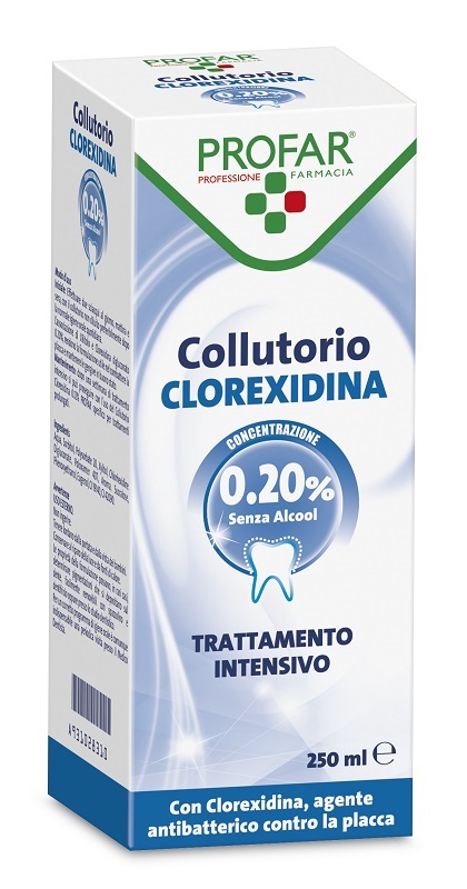 COLLUTORIO CLOREXIDINA 0,20% 250 ML PROFAR - Farma Nice