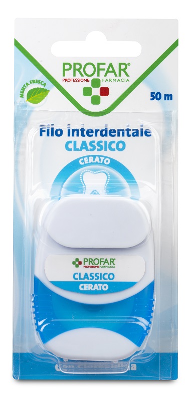 FILO INTERDENTALE CON CLOREXIDINA 50 M PROFAR - Farma Nice