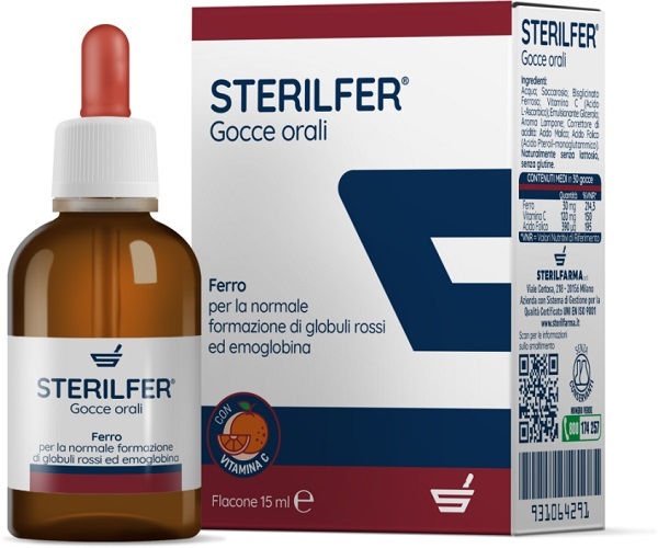 STERILFER GOCCE 15 ML - Farma Nice