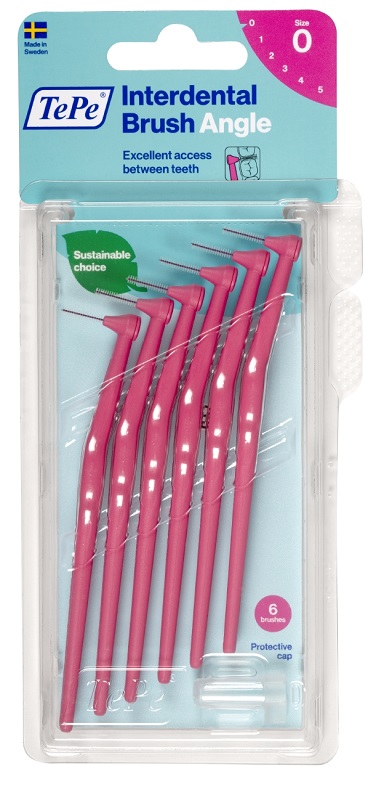 TEPE ANGLE SCOVOLINO ROSA 0,4MM 6 PEZZI - Farma Nice