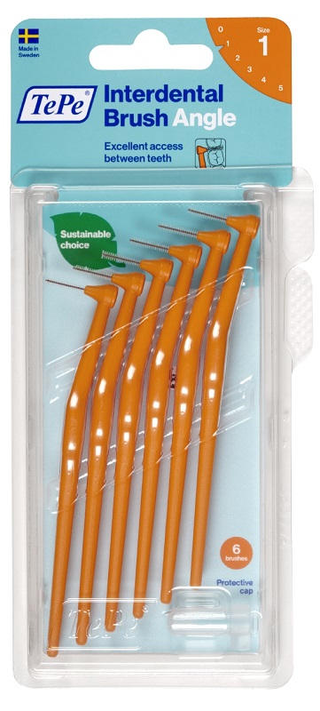 TEPE ANGLE SCOVOLINO ARANCIO 0,45MM 6 PEZZI - Farma Nice