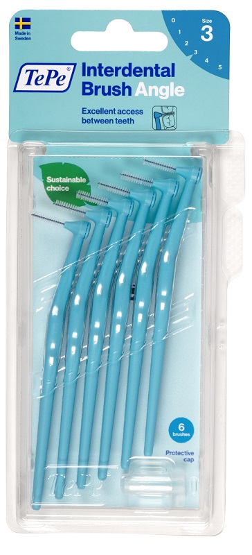 TEPE ANGLE SCOVOLINO BLU 0,6MM 6 PEZZI - Farma Nice