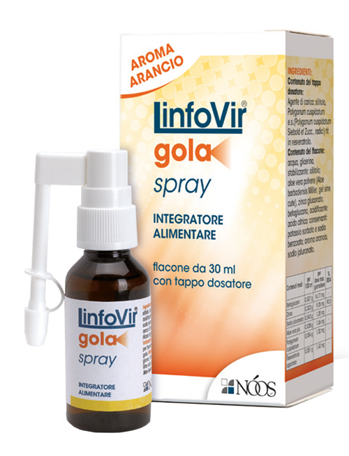 LINFOVIR GOLA SOLUZIONE ISOTONICA SPRAY 30 ML - Farma Nice