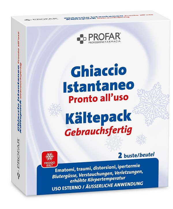 GHIACCIO ISTANTANEO 2 BUSTE PROFAR - Farma Nice