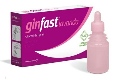 LAVANDA VAGINALE GINFAST CONFEZIONE DA 5 FLACONCINI DA 140ML - Farma Nice
