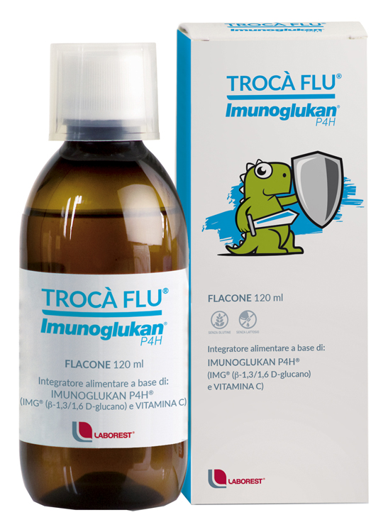 TROCA' FLU' IMUNOGLUKAN FLACONE 120 ML - Farma Nice