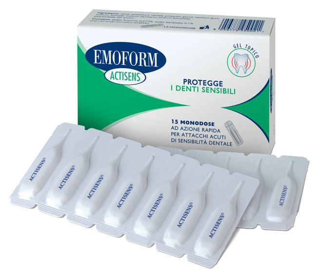 EMOFORM ACTISENS GEL 15 FIALE DA 2 ML - Farma Nice
