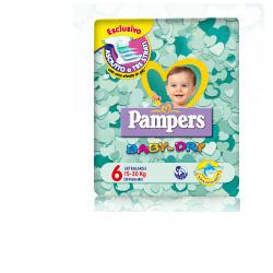 PAMPERS BABY DRY EXTRA LARGE 38 PEZZI - Farma Nice