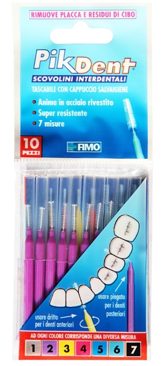 PIKDENT STUZZICOLINO 2 VI 10PZ - Farma Nice