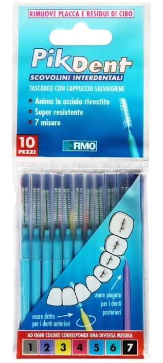 PIKDENT STUZZICOLINO 5AZZ 10PZ - Farma Nice