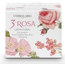 3 ROSA CREMA CORPO 200 ML - Farma Nice
